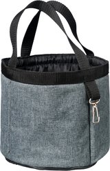 Tough1 Final Touches Horse Grooming Caddy, 8 x 9-in, Black/Grey