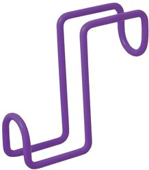 Tough1 Horse Tack Hook, Purple, 4-in