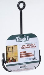Tough1 Collapsible Horse Cleaning Hook, Black, 6 x 10-in slide 2 of 5
