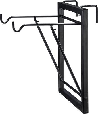 Show full view: Tough1 Double Collapsible Horse Hanger, Black, 11 x 13 x 8-in slide 2 of 5