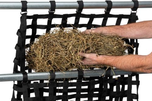 Show full view: Tough1 Web Horse Gate Feeder, Black, 11 x 25 x 42-in slide 3 of 5