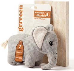 Grrreen Elephant Squeaky Plush Dog Toy, Large slide 1 of 7