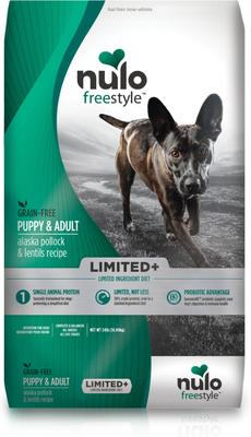Nulo FreeStyle Limited Ingredient Pollock & Lentil Recipe High-Protein & Grain-Free Adult & Puppy Dry Dog Food, 24-lb bag