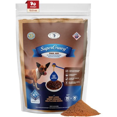 CLEAR CONSCIENCE PET CLEAR CONSCIENCE PET Paw Jus SuperGravy Beef Digestive Health Gluten Free Powder Supplement Dog Food Topper, 13.5-oz bag