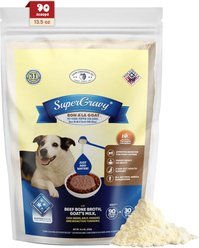 CLEAR CONSCIENCE PET SuperGravy Bon A' La Goat Beef Digestive Health Gluten Free Powder Supplement Dog Food Topper, 13.5-oz bag