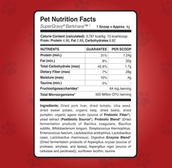 CLEAR CONSCIENCE PET SuperGravy Barkinara Pork Digestive Health Gluten Free Powder Supplement Dog Food Topper, 2.1-oz bag slide 2 of 9