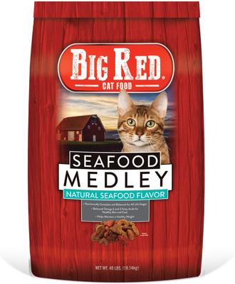 Big Red Seafood & Fish Medley Dry Cat Food