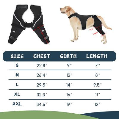 Show full view: Supet Dog Rear Double Leg Recovery Sleeve for Dogs, Medium slide 7 of 8