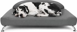 Club Nine Pets Dream Lounger Orthopedic Dog Bed, Graphite Gray, Jumbo slide 2 of 8