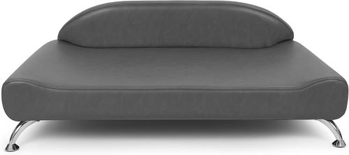 Show full view: Club Nine Pets Dream Lounger Orthopedic Dog Bed, Graphite Gray, Jumbo slide 2 of 9