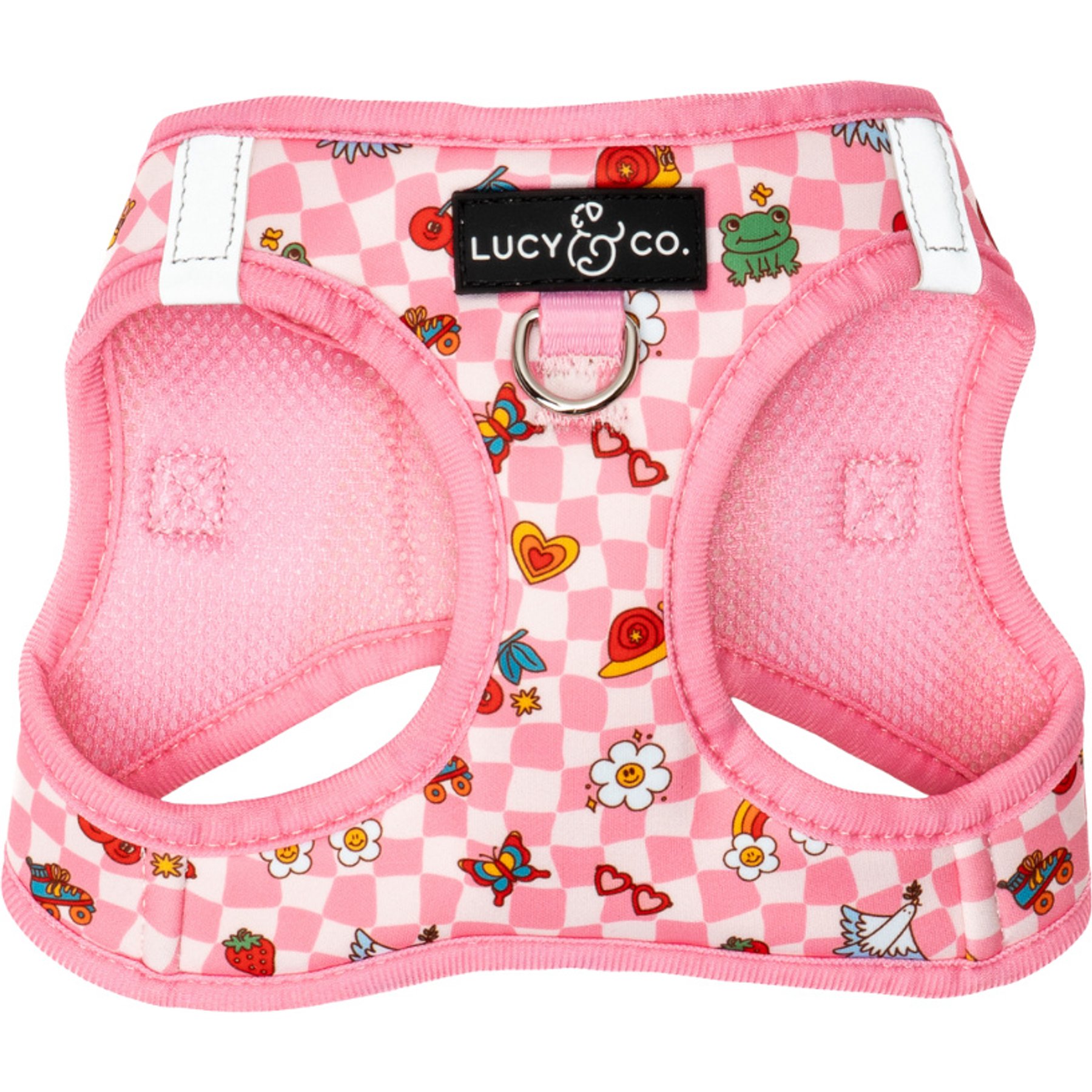 Lucy & Co. Cutie Patootie Step-in Cat Harness, Small: 14.5 to 16-in chest