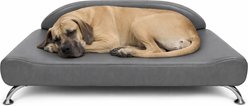 Club Nine Pets Dream Lounger Orthopedic Dog Bed, Graphite Gray, Jumbo