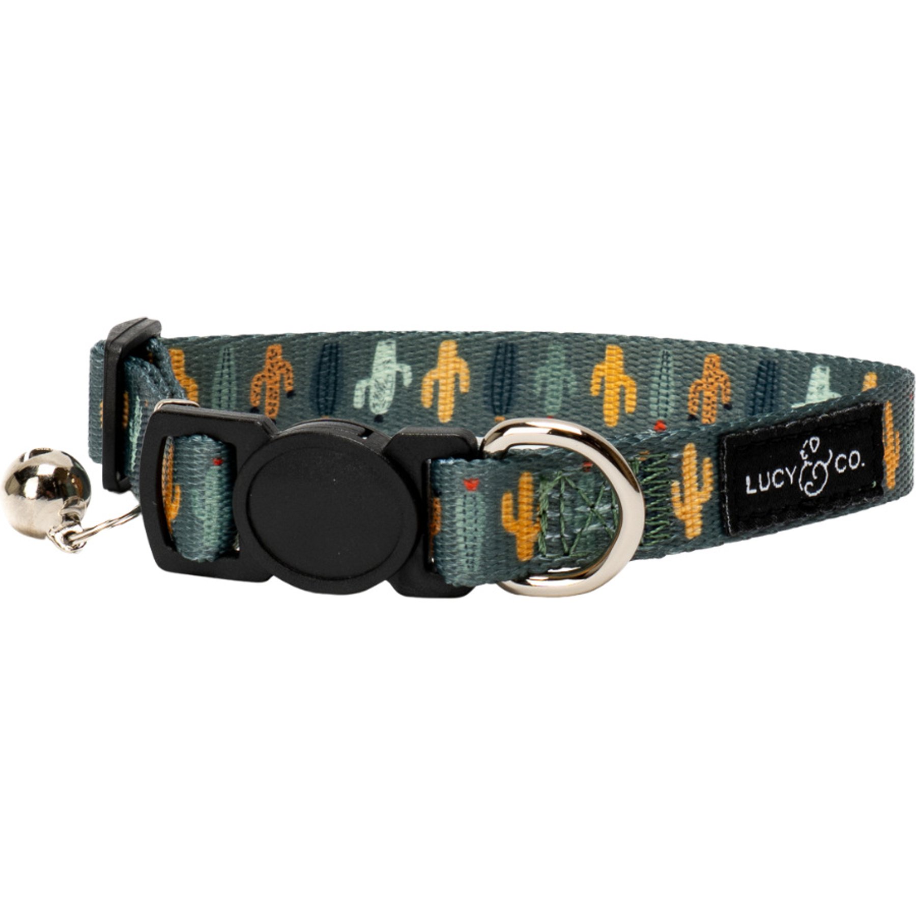 Lucy & Co. Looking Sharp Breakaway Cat Collar, Small: 7 to 9.5-in neck, 3/8-in wide