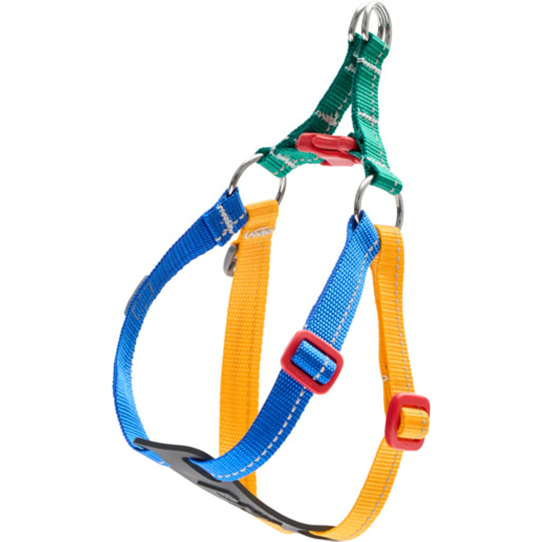 RC Pets Petite Primary Step In Dog Harness, Jelly Bean, Small: 13 to 18-in chest