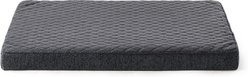 Invenho Egg Crate Foam Orthopedic Pillow Dog Bed Mat with Removable Washable Cover, Grey, Large: 35 x 22 x 3-in slide 2 of 8