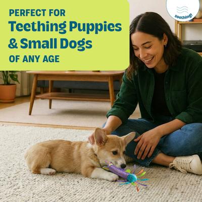 Show full view: Pupstages Cool Teething Stick Tough Dog Chew Toy slide 3 of 10