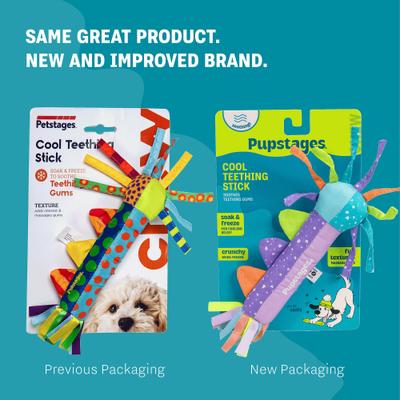 Show full view: Pupstages Cool Teething Stick Tough Dog Chew Toy slide 2 of 10