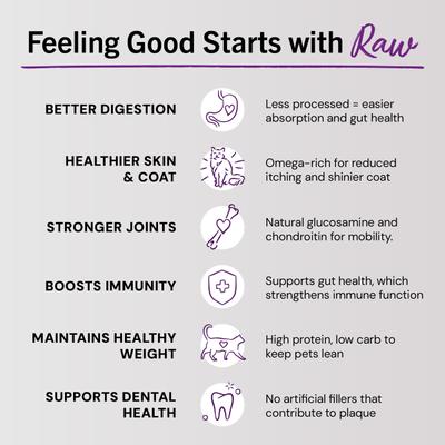 Show full view: Stella & Chewy's Tummy Ticklin' Turkey Dinner Morsels Freeze-Dried Raw Cat Food, 3.5-oz bag slide 5 of 13