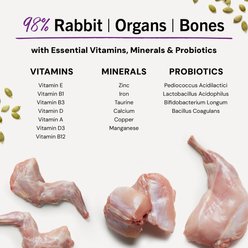 Stella & Chewy's Absolutely Rabbit Dinner Morsels Freeze-Dried Raw Cat Food, 3.5-oz bag slide 2 of 9