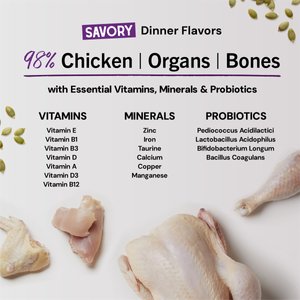 Stella & Chewy's Marie’s Magical Dinner Dust Cage Free Chicken Recipe Freeze-Dried Raw Cat Food Topper, 7-oz bag