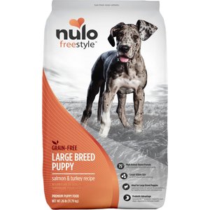 Nulo Freestyle Salmon & Turkey Recipe Large Breed Puppy Grain-Free Dry Dog Food, 26-lb bag
