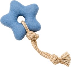 Awoo Comet's Tail Ropes Tug Dog Toy, Blue