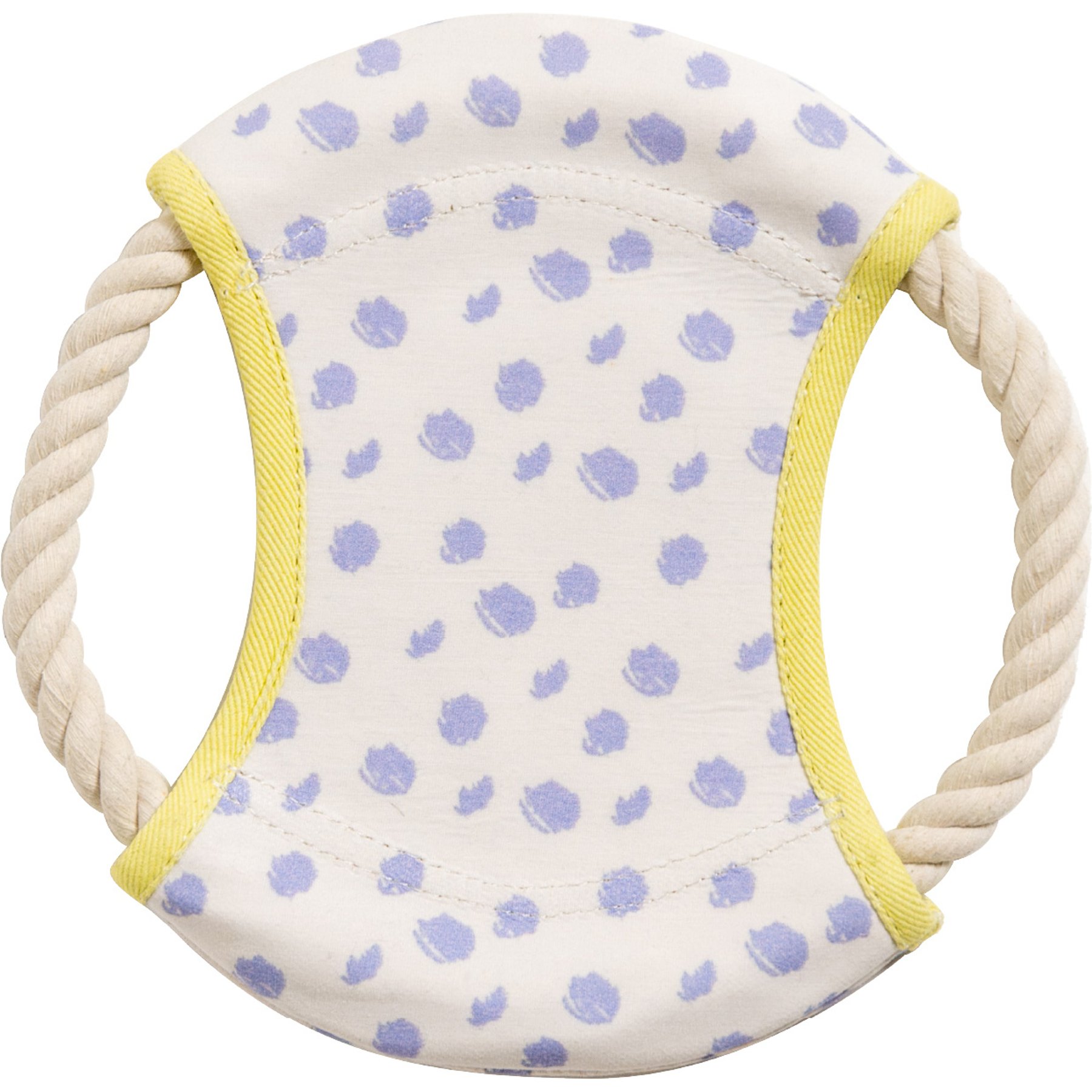 Awoo Dizzy Disc Organic Cotton Frisbee Dog Toy