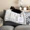 Show in main carousel: Pavilion Pawprints Home Sherpa & Royal Plush Blanket, Grey/White, 50 x 60-in slide 3 of 3