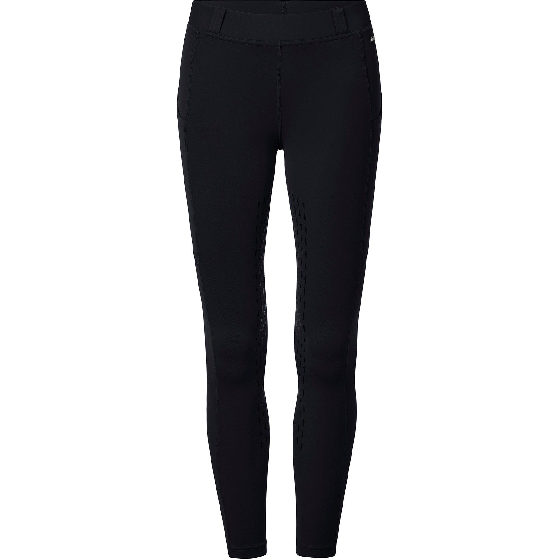 Kerrits Kids Coolcore Full Leg Tech Riding Tight, Black, Small