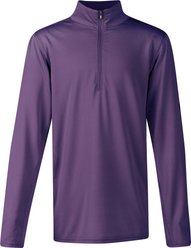 Kerrits Kids Ice Fil Lite Long Sleeve Horse Riding Shirt, Purple, Small