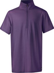 Kerrits Kids Ice Fil Lite Short Sleeve Horse Riding Shirt, Purple, X-Large