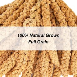 SunnyFarm 100% natural Dried Millet Grain Non-GMO Crumble Bird treat, 5-lb bag slide 2 of 7