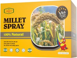 SunnyFarm 100% natural Dried Millet Grain Non-GMO Crumble Bird treat, 5-lb bag