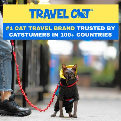 Show full view: Travel Cat The Catagonia Cat Puffer Jacket Harness, Small: 7 to 10-in neck, 13 to 17-in chest slide 2 of 9