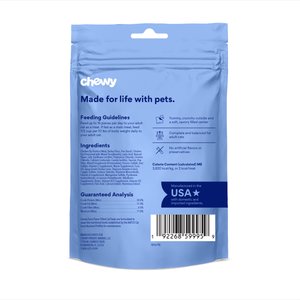 Chewy Made Tuna Flavor Filled Crunchy Cat Treats (FORMERLY TINY TIGER), 3-oz bag
