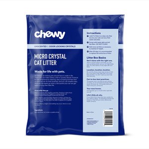Chewy Made Micro Crystal Unscented Non-Clumping Cat Litter (FORMERLY FRISCO), 7-lb bag