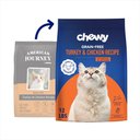 Chewy Made Turkey & Chicken Recipe Grain-Free Dry Cat Food (FORMERLY AMERICAN JOURNEY), 12-lb bag