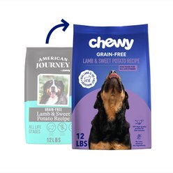 Chewy Made Complete Nutrition High Protein Grain-Free Lamb & Sweet Potato Recipe Dry Dog Food (FORMERLY AMERICAN JOURNEY), 12-lb bag