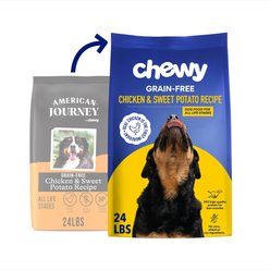 Chewy Made Complete Nutrition High Protein Grain-Free Chicken & Sweet Potato Recipe Dry Dog Food (FORMERLY AMERICAN JOURNEY), 24-lb bag