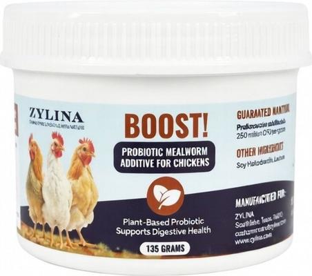 Show full view: Zylina Healthy Mealworm Chicken Supplement with Probiotic Additive, 5-lb bag, 1 count slide 8 of 9
