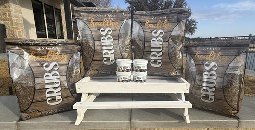 Show full view: Zylina Healthy Grubs Chicken Supplement with Probiotic Additive, 5-lb bag, 4 count slide 3 of 9