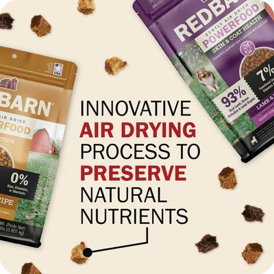Show full view: Redbarn Powerfood Digestive Health Beef & Lamb Gently Air Dried Dog Food, 32-oz bag slide 6 of 11