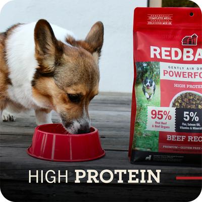 Show full view: Redbarn Powerfood Digestive Health Beef & Lamb Gently Air Dried Dog Food, 32-oz bag slide 7 of 11