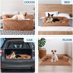 Pet Adobe PETMAKER Dog Bed Furniture Cover, Beige, 36-in slide 2 of 6