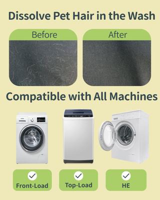 Show full view: Seedshub Pet Hair Dissoving Washing Machine Cleaner, 6 count slide 4 of 9