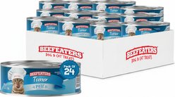 Beefeaters Tuna Pate Wet Cat Food, 5.5-oz can, case of 24