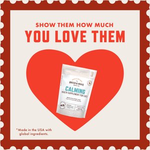 Rocco & Roxie Supply Co. Chicken Flavored Calming Chew Supplement for Cats, 3.7-oz bag