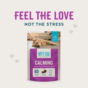 VetIQ Calming Soft Chew Calming Supplement for Dogs, 60 count