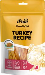 iPaw Turkey Meat Braided Sticks Gluten-Free Adult Soft & Chew Dog Treats, 3.53-oz bag