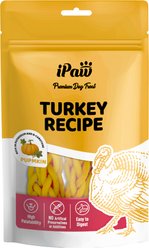 iPaw Turkey Meat with Pumpkin Braided Sticks Gluten-Free Adult Soft & Chew Dog Treats, 3.53-oz bag